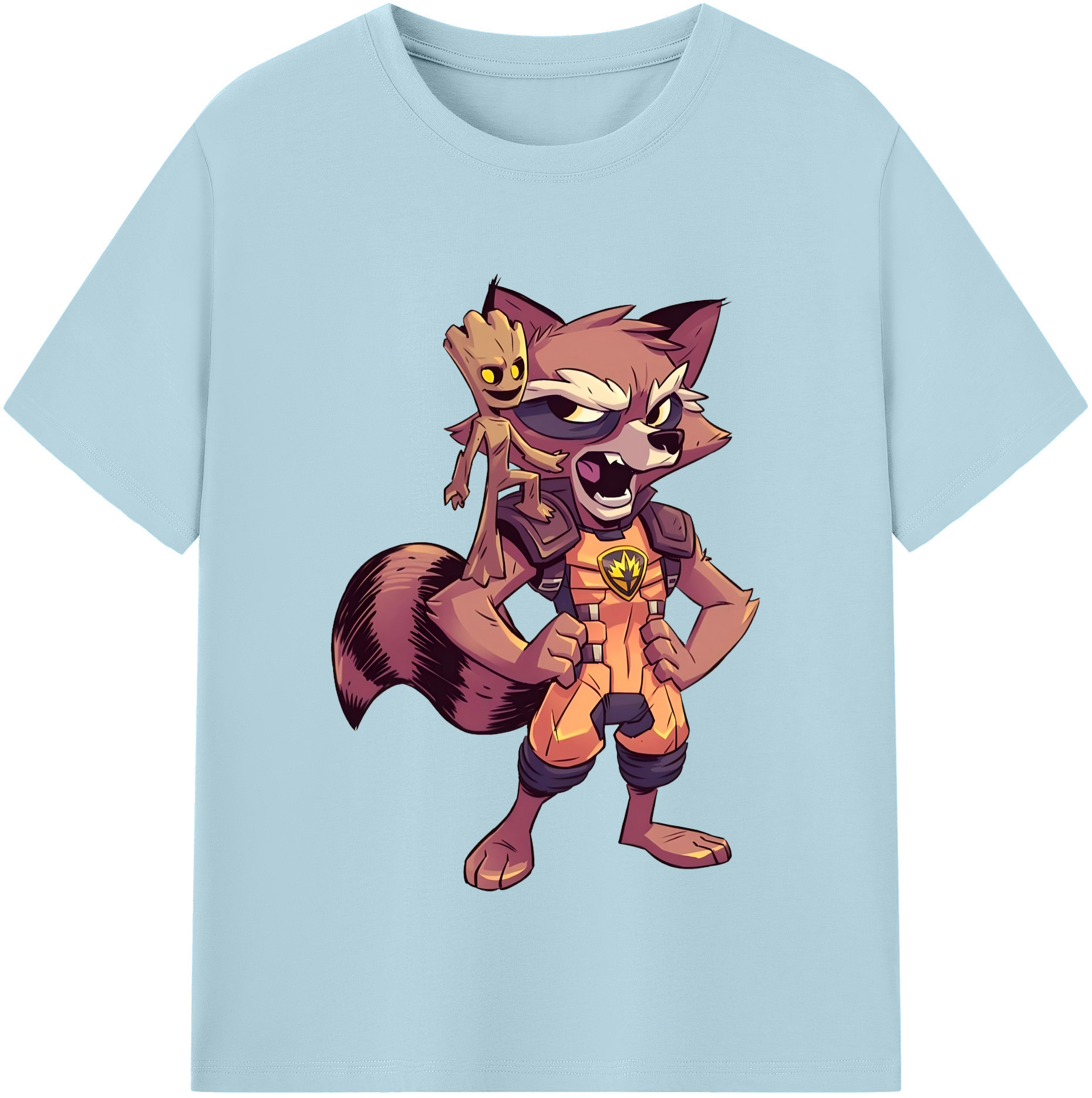 （画像用） アベンジャーズ The Avengers 綿100％半袖Tシャツ（フロントプリント）